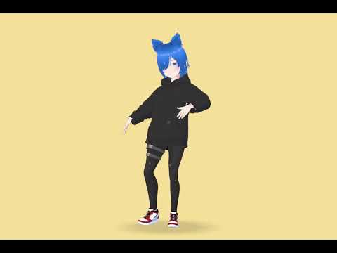 【VRM 3Dアバターモデル女性】F55_4