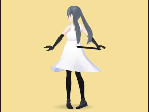 【VRM 3Dアバターモデル女性】F69